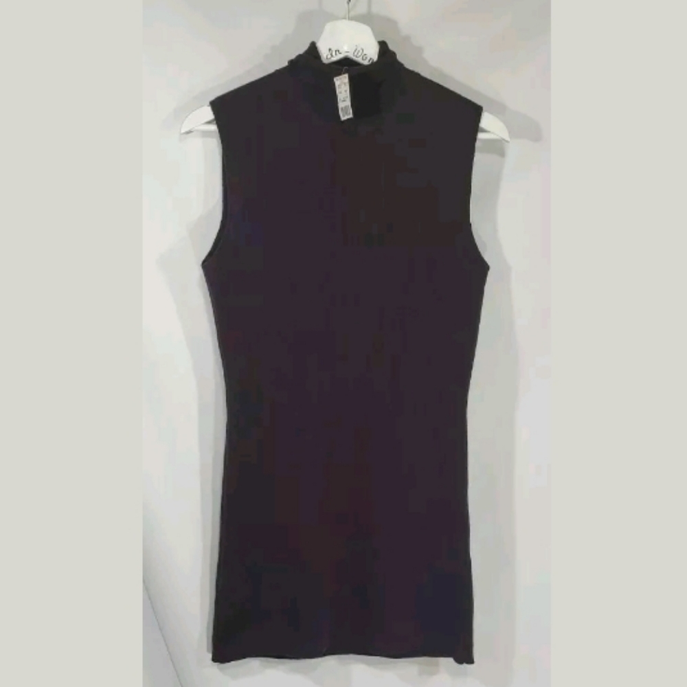 NWT VTG Henri Bendel Tunic Sweater Mini Dress L